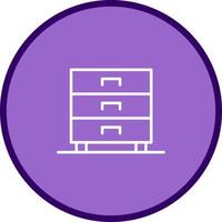 Drawers Vector Icon