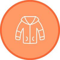 Winter Jacket Vector Icon