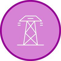 Power Line Vector Icon