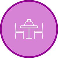 Dinner Table II Vector Icon