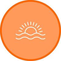 Sunrise Vector Icon