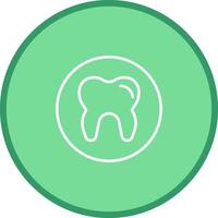 icono de vector de dientes