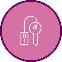 Hotel Keys Vector Icon