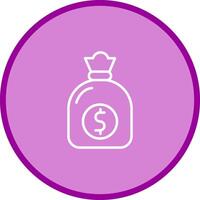 Money Bag Vector Icon