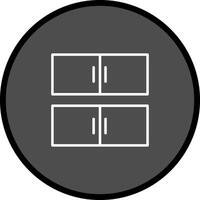 Cabinet Vector Icon