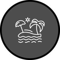 Beach Vector Icon