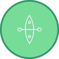 Kayak Vector Icon