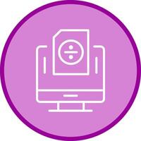Divide Vector Icon