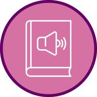 Audio Book Vector Icon