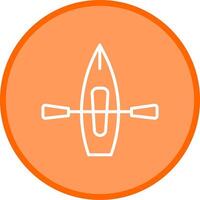 Kayak Vector Icon