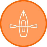 Kayak Vector Icon