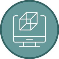Cube Vector Icon