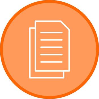 icono de vector de documento
