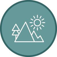 Mountain Vector Icon