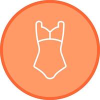 icono de vector de traje de baño