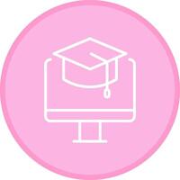 Online Education Vector Icon