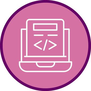 Coding Vector Icon