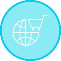 World Shopping Vector Icon