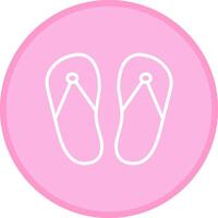 Slippers Vector Icon