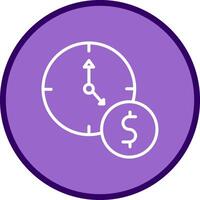 Time is Money Vector Icon