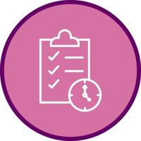 Time Management Vector Icon