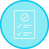 Check Up List Vector Icon