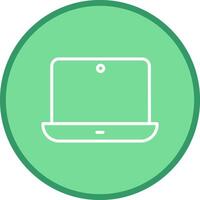 icono de vector de laptop