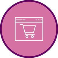 Ecommerce Website Vector Icon