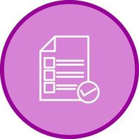 Valid Document Vector Icon