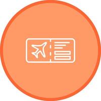 Plane Tickets Vector Icon