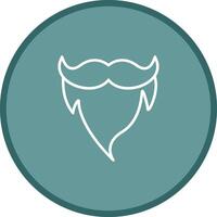 Beard and Moustache II Vector Icon