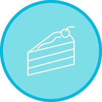 Cake Slice Vector Icon