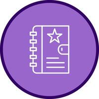 Diary Vector Icon