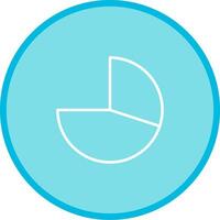 Pie Chart Vector Icon