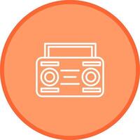 Cassette Player Vector Icon
