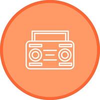 Cassette Player Vector Icon