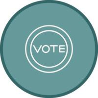 Vote Link Vector Icon