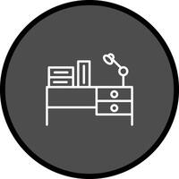 Desk Vector Icon