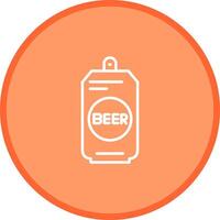 Beer Can II Vector Icon