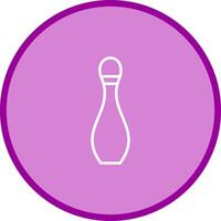 Bowling Pin Vector Icon