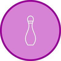 Bowling Pin Vector Icon