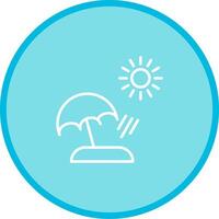 Beach Vector Icon