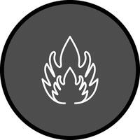 Flammable Material Vector Icon