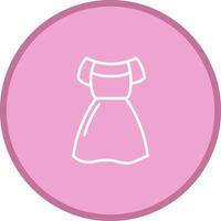 Party Dress Vector Icon