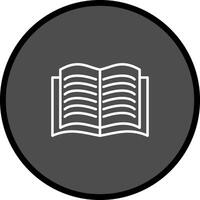 libro de texto vector icono