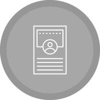 Profile Vector Icon