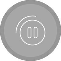 Pause Button Vector Icon