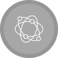 Atomic Structure Vector Icon