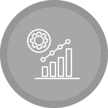 icono de vector de analítica