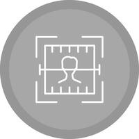 Face Scan Vector Icon